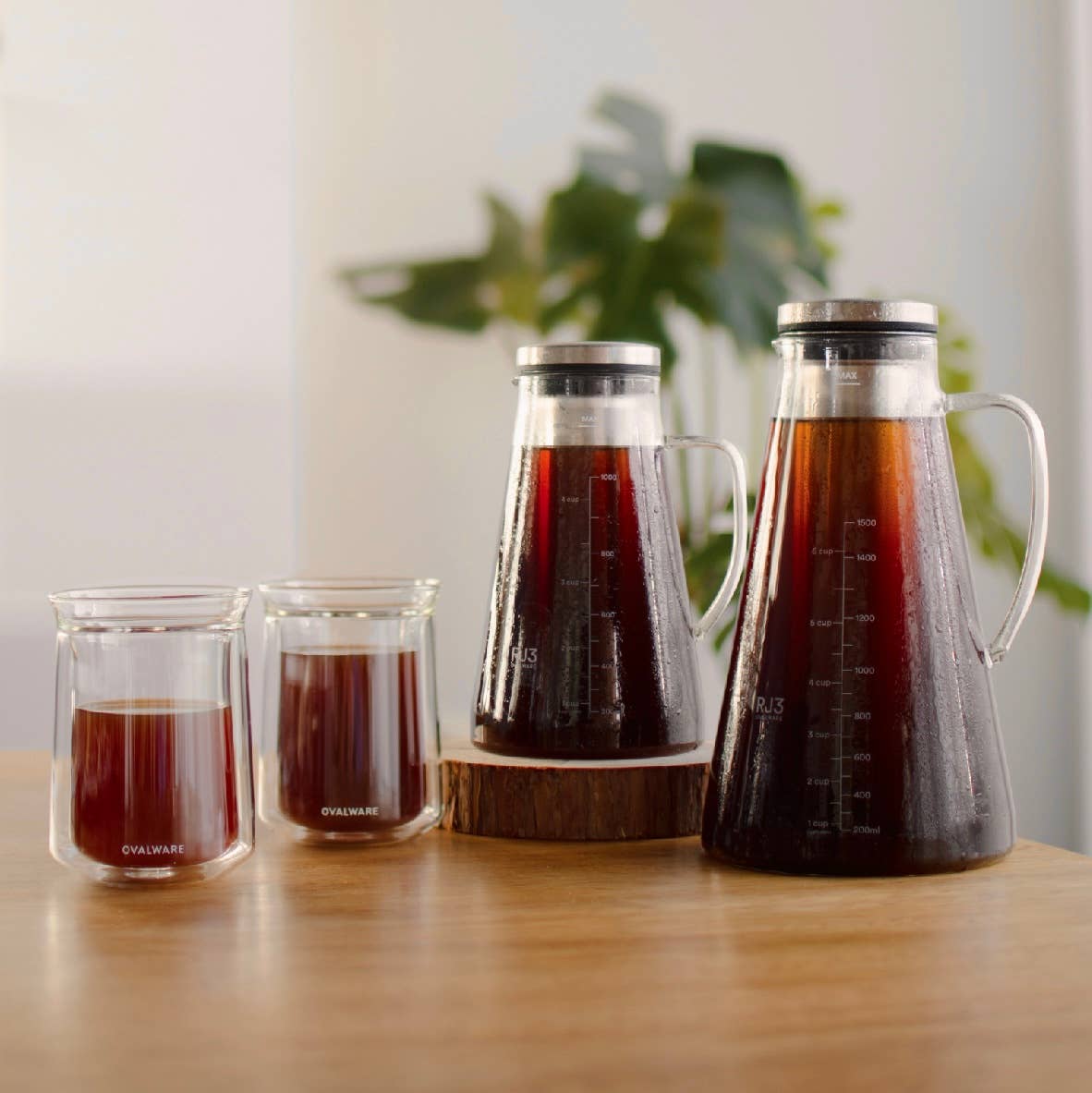 Cold Brew Elevated - Ovalware 1.5L Iced Coffee Maker