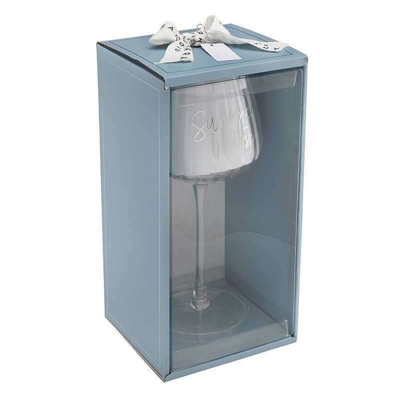 Summer State of Mind Wine Glass