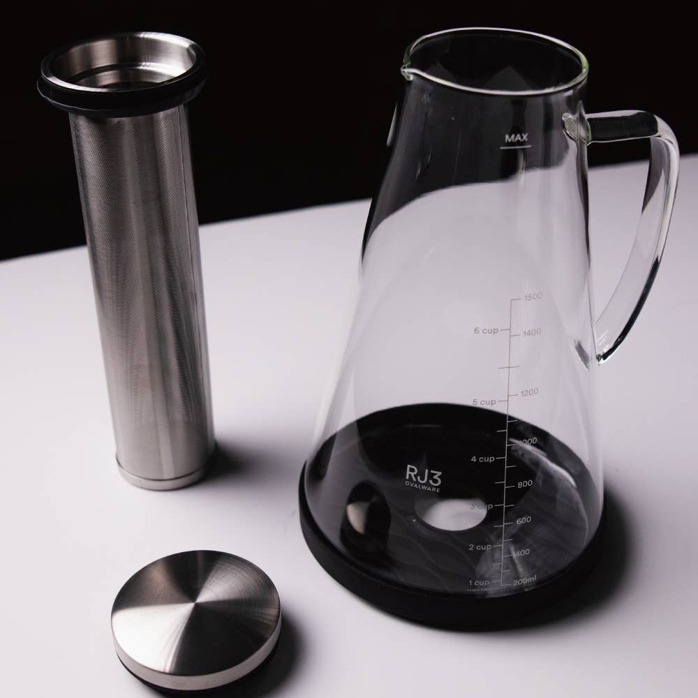 Cold Brew Elevated - Ovalware 1.5L Iced Coffee Maker