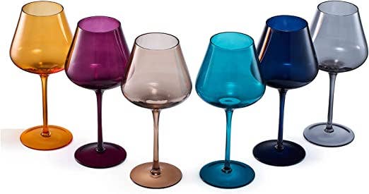 Jewels in the Sun Wine Glass Set