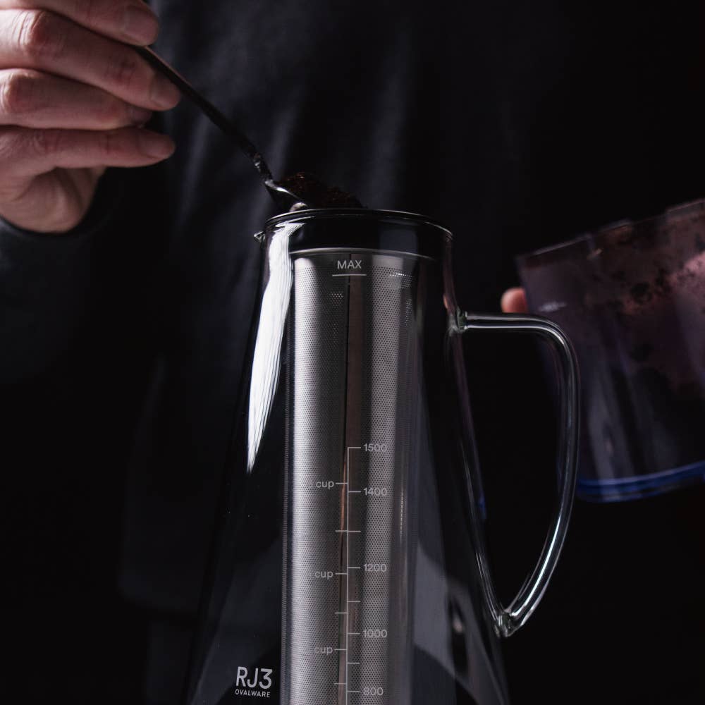 Cold Brew Elevated - Ovalware 1.5L Iced Coffee Maker