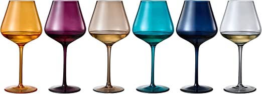 Jewels in the Sun Wine Glass Set