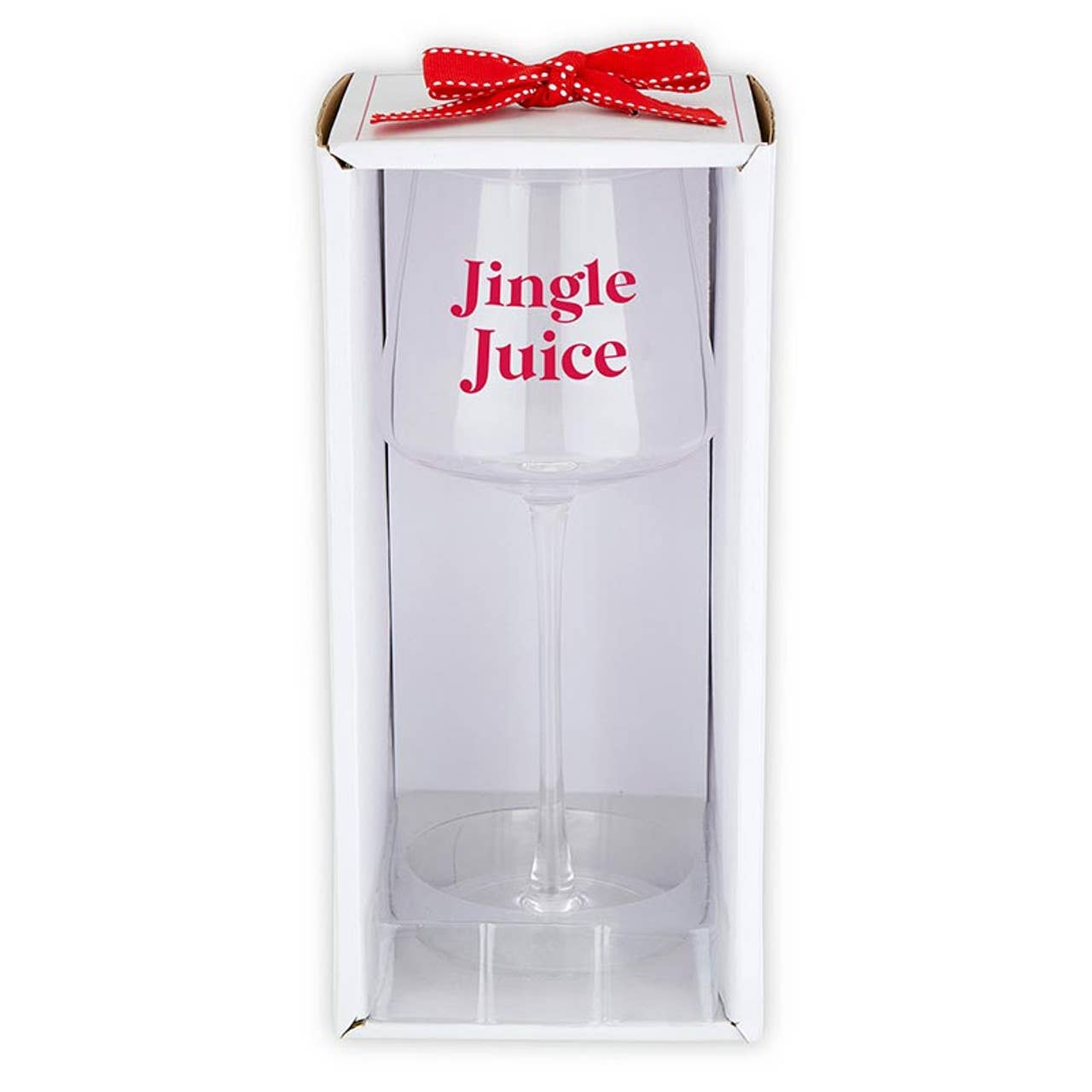 Holiday Jingle Wine Glass