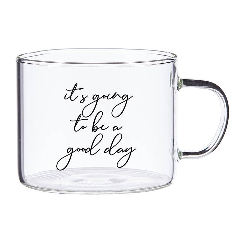 Good Day - 16 oz Glass Mug