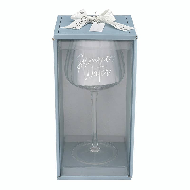 Summer State of Mind Wine Glass