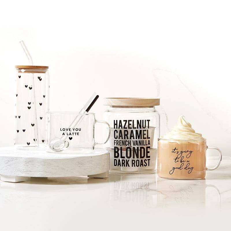Good Day - 16 oz Glass Mug
