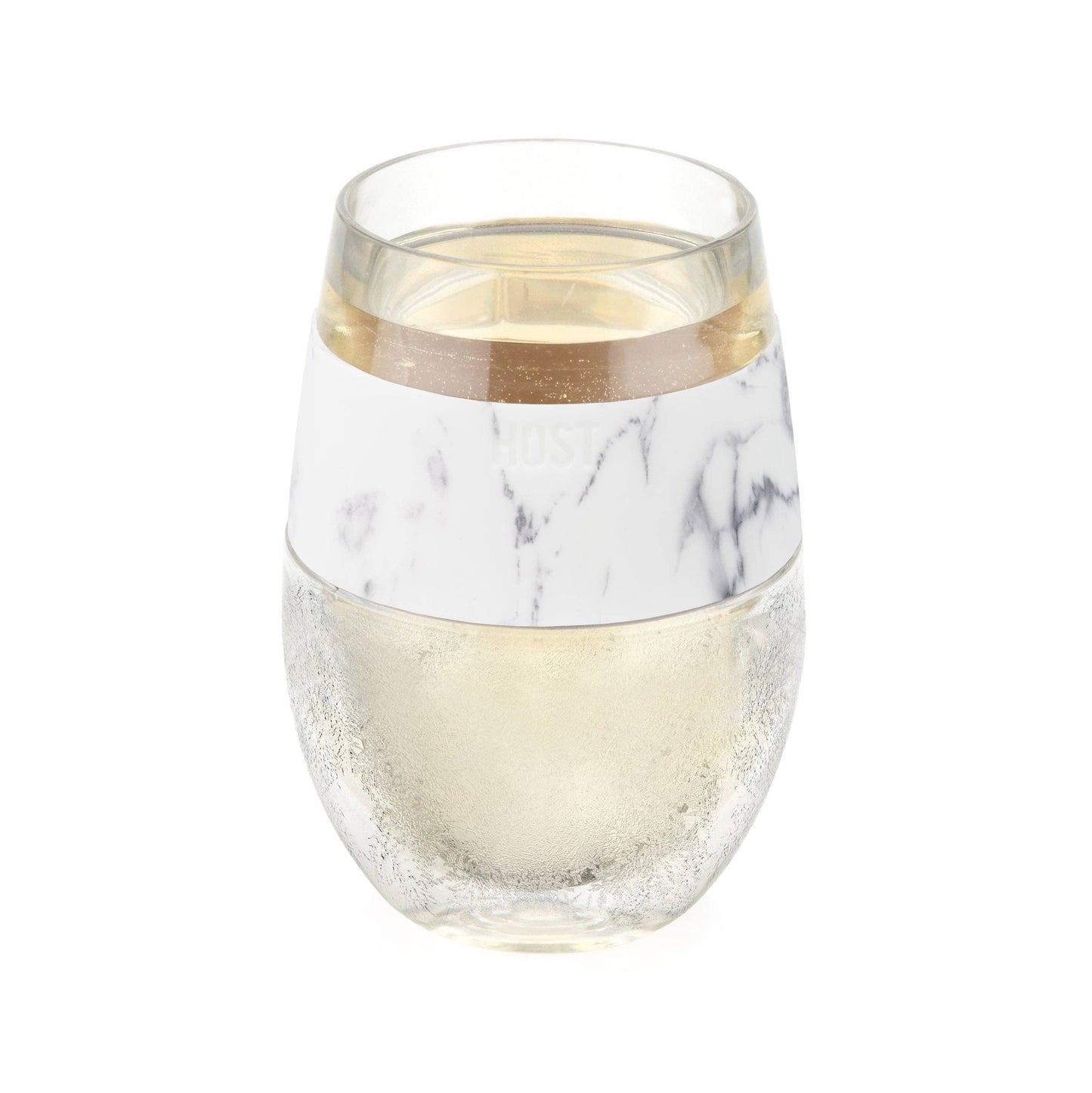 Wine FREEZE™ Cooling Cup - Marble Luxe