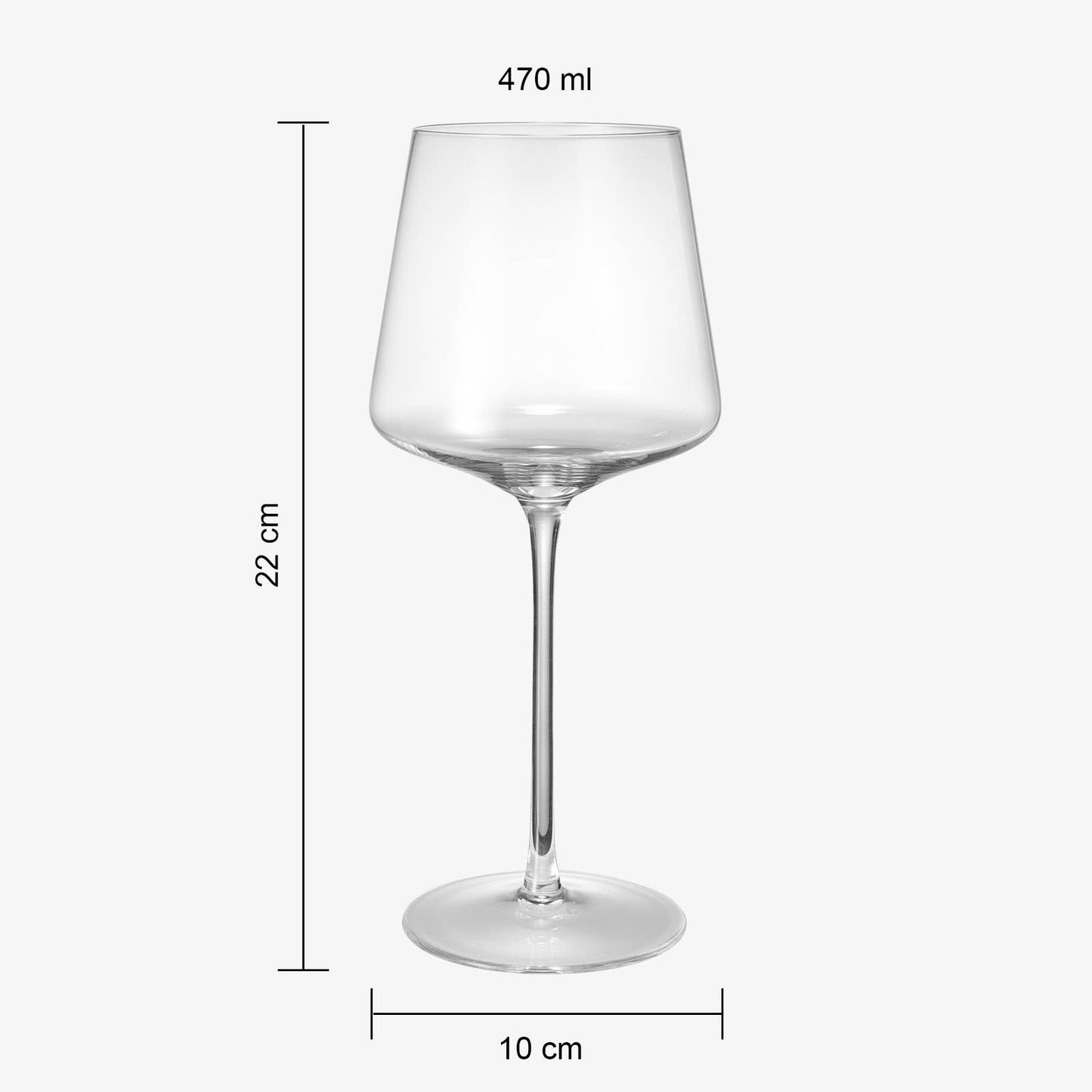 The Everyday Elegance Wine Glass Set | Set of 6