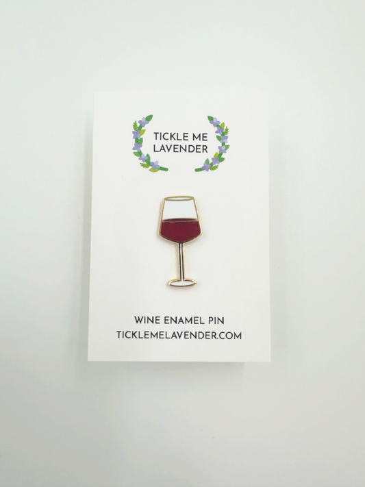 Crimson Pour - Enamel Pin