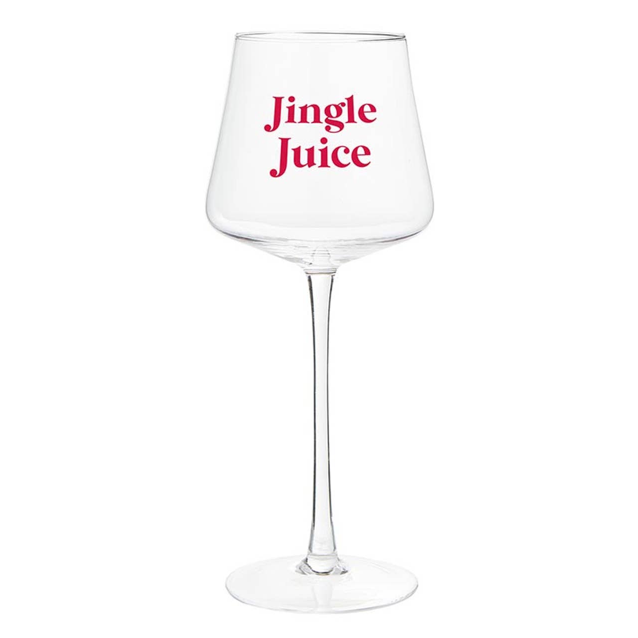 Holiday Jingle Wine Glass