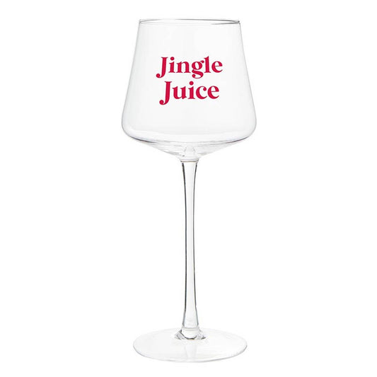 Holiday Jingle Wine Glass