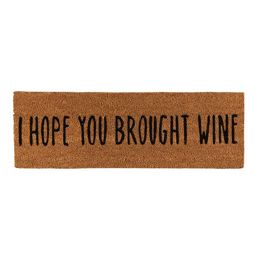 Uncork & Enter Welcome Mat