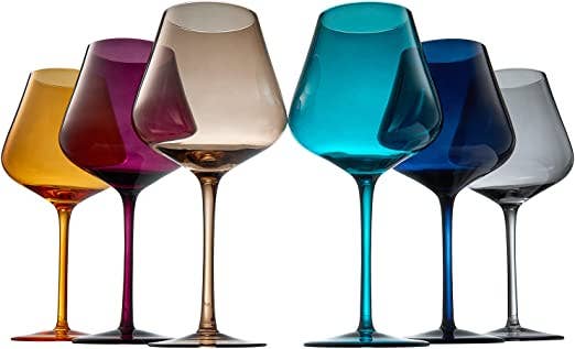 Jewels in the Sun Wine Glass Set