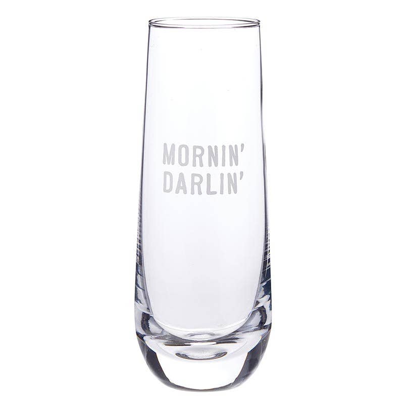 Good Morning Sunshine Mimosa Glass Set - Juice Cleanse