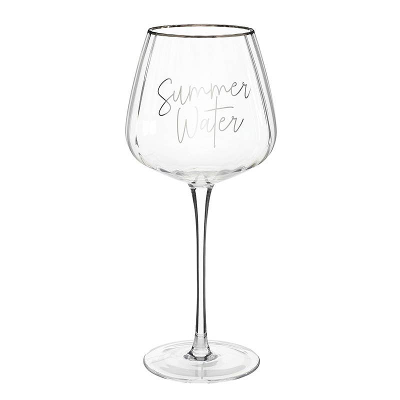 Summer State of Mind Wine Glass