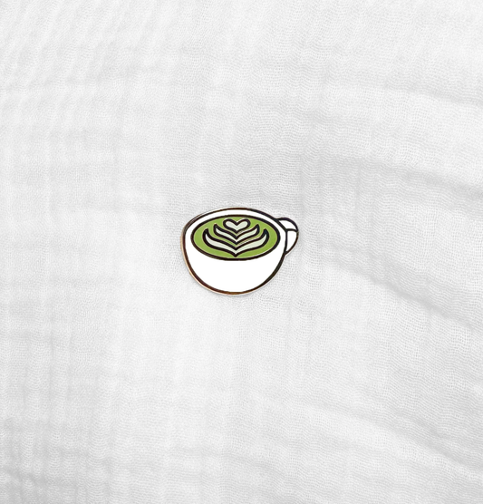 Matcha Moment Enamel Pin
